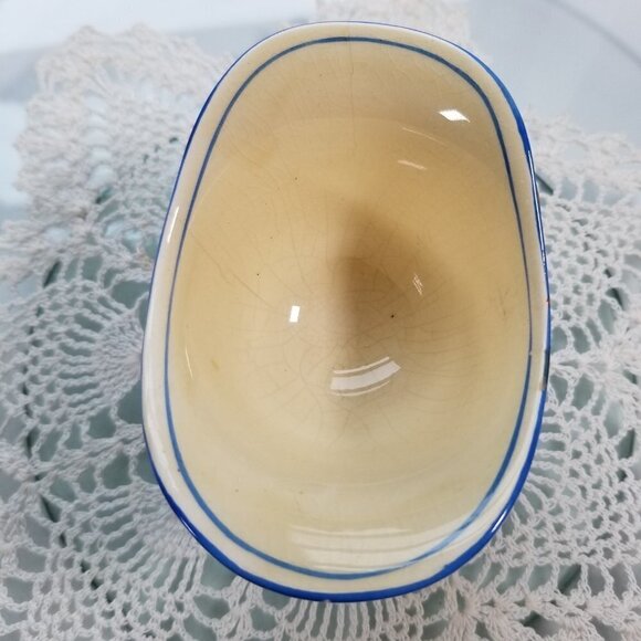 Royal Winton Sugar Bowl Dish Grimwades Stoke on Trent Floral Oval Dish Vintage - Picture 10 of 11